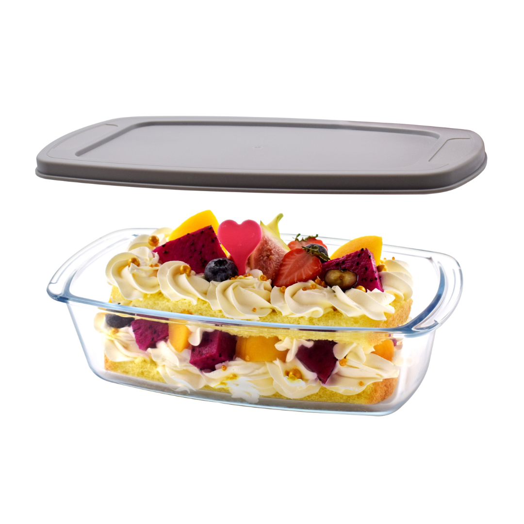 CSS 1800ml Rectangular Loaf Container with lid
