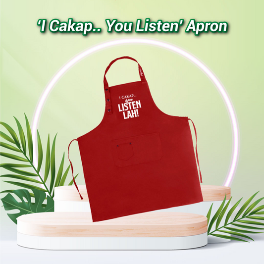 Chef Wan’s ‘I Cakap.. You Listen’ Apron