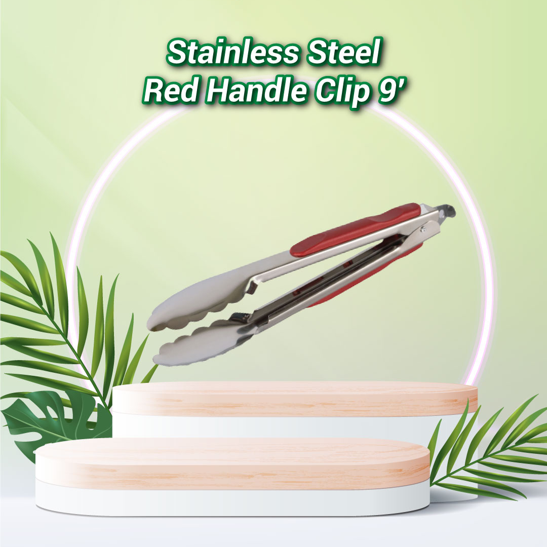 Chef Wan Red Handle Clip 9'